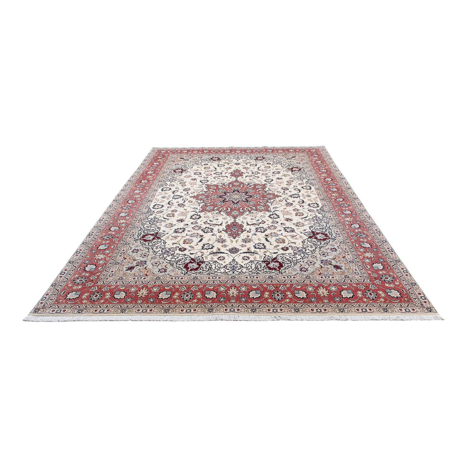 Tapis persan - Tabriz - Royal - 357 x 251 cm - beige