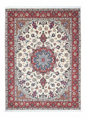 Tapis persan - Tabriz - Royal - 203 x 150 cm - beige