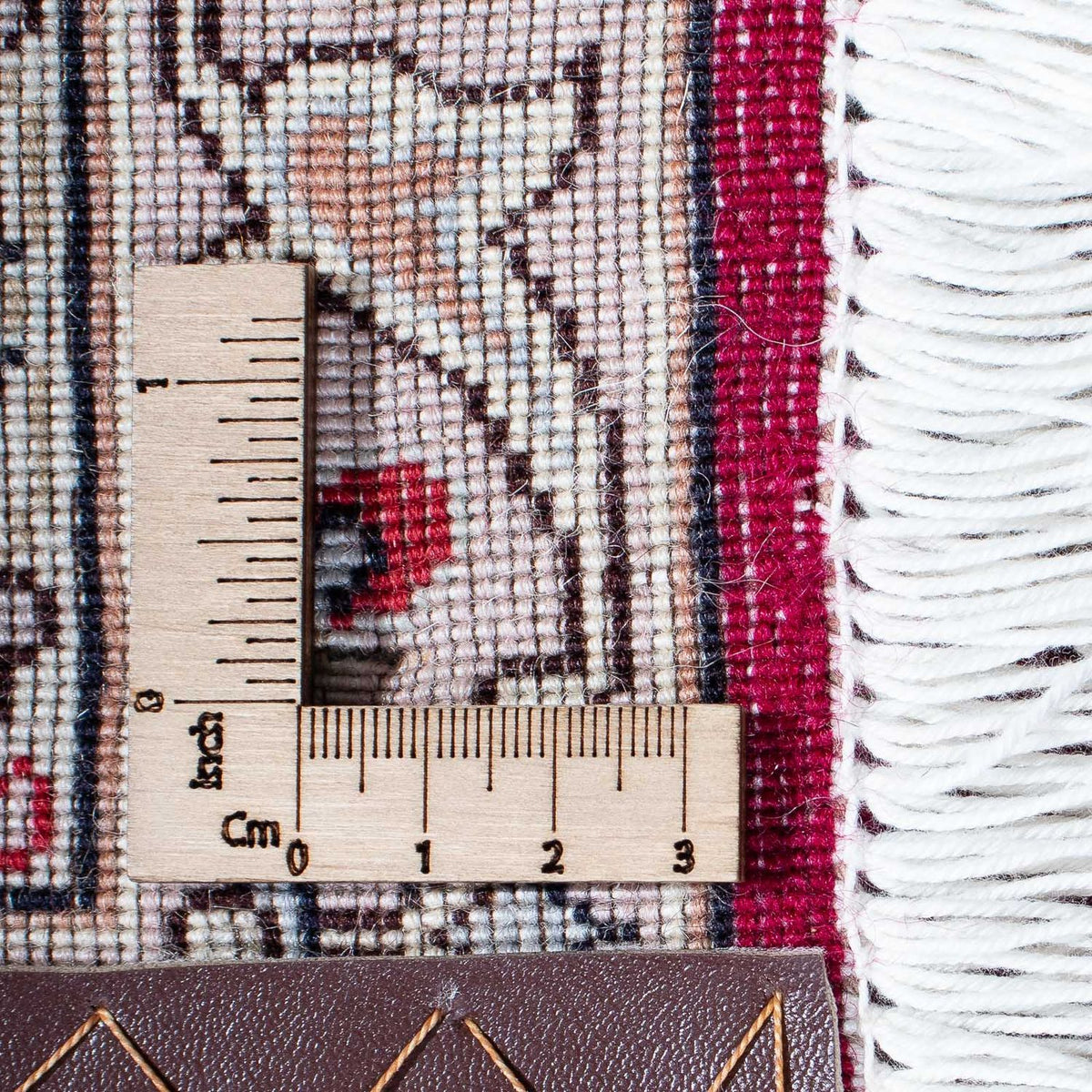 Tapis persan - Tabriz - Royal - 204 x 153 cm - rouge foncé