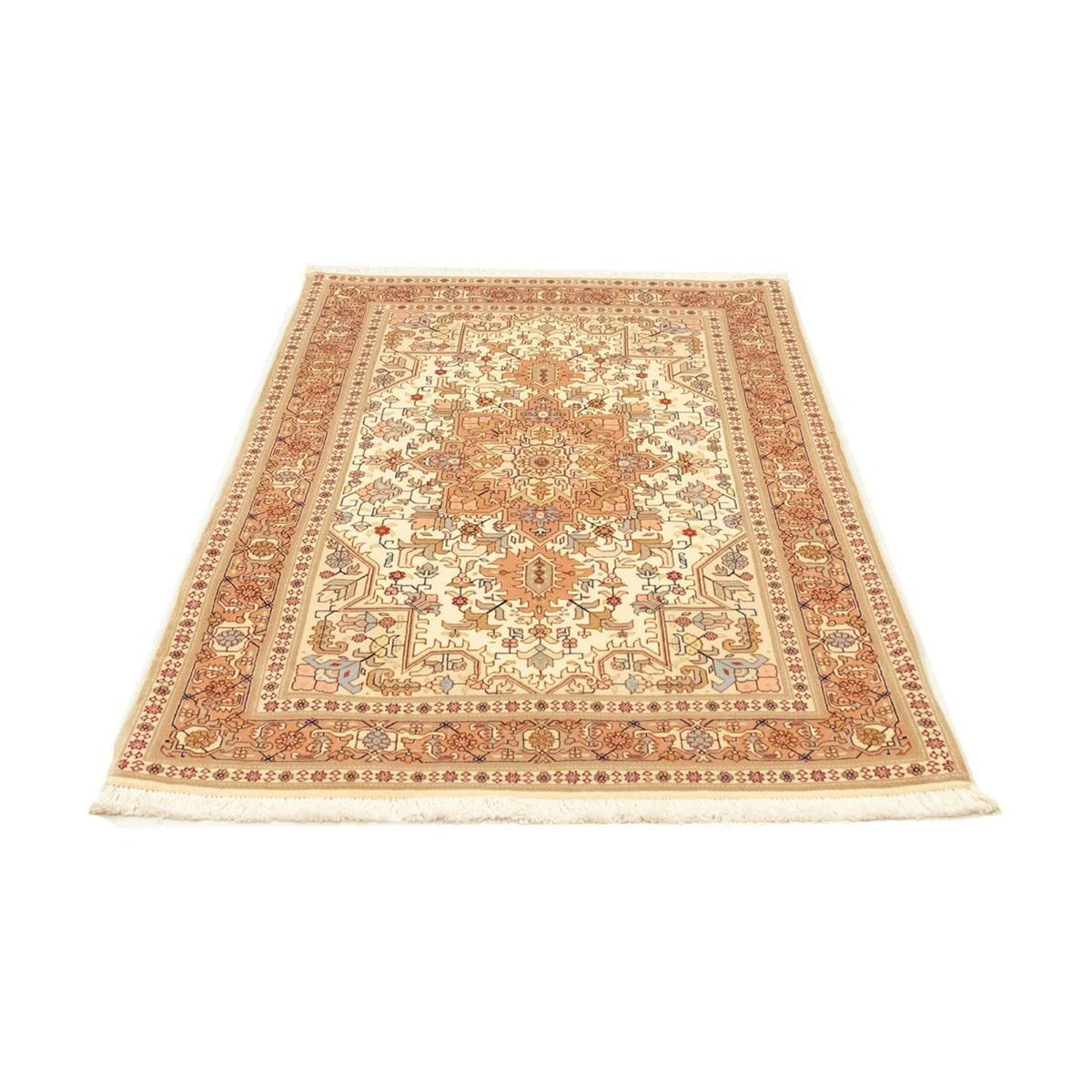 Tapis persan - Tabriz - Royal - 153 x 98 cm - beige