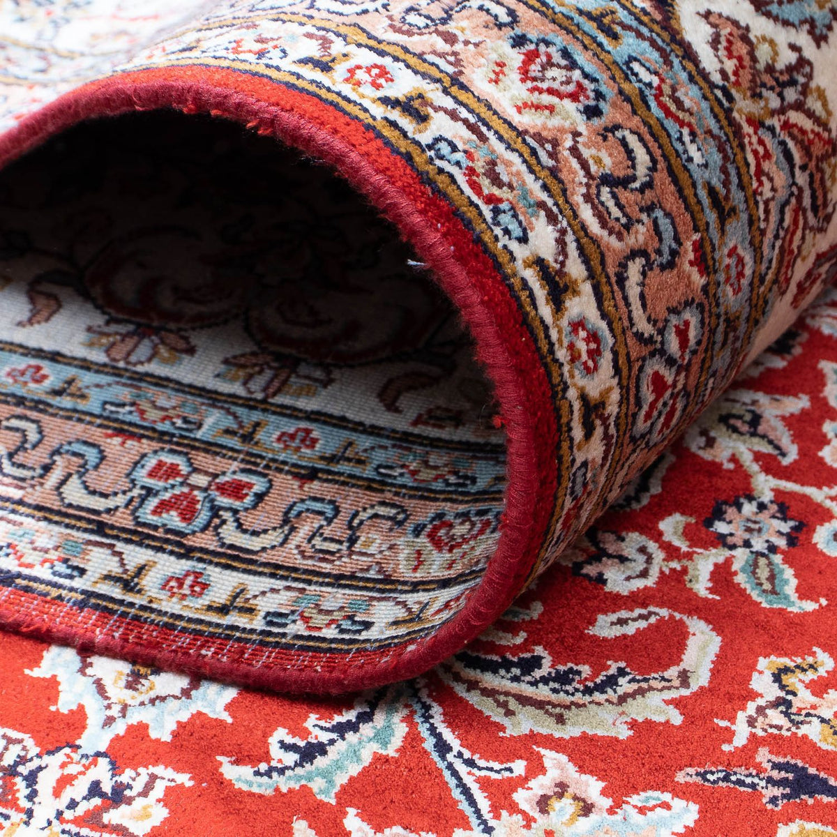 Tapis persan - Classique - 311 x 244 cm - rouge foncé