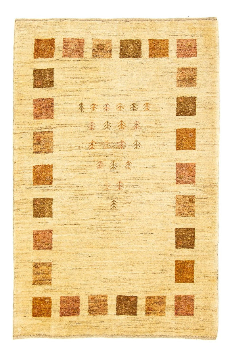 Tapis Gabbeh - Persan - 148 x 103 cm - beige