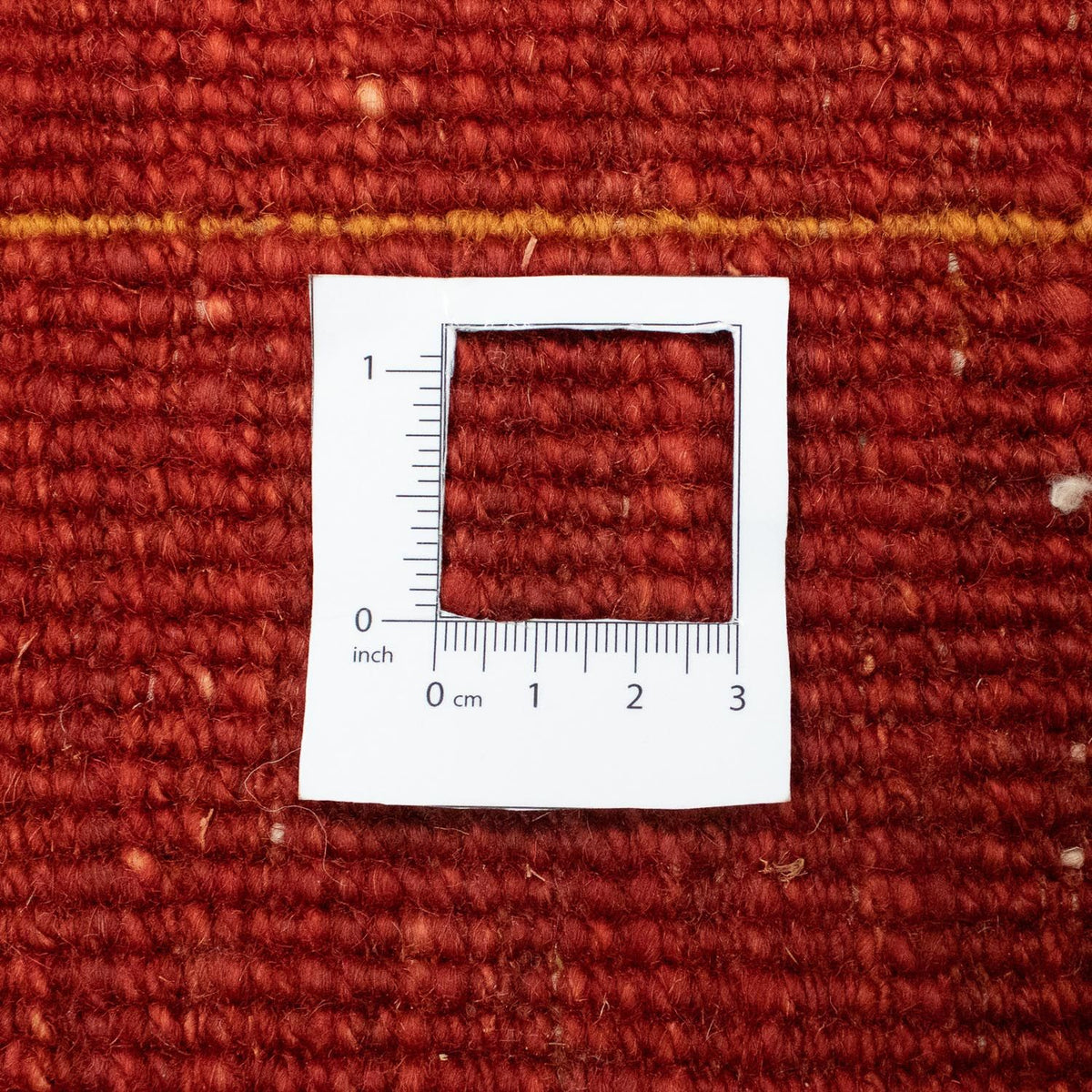 Tapis Gabbeh - Persan - 195 x 151 cm - rouge