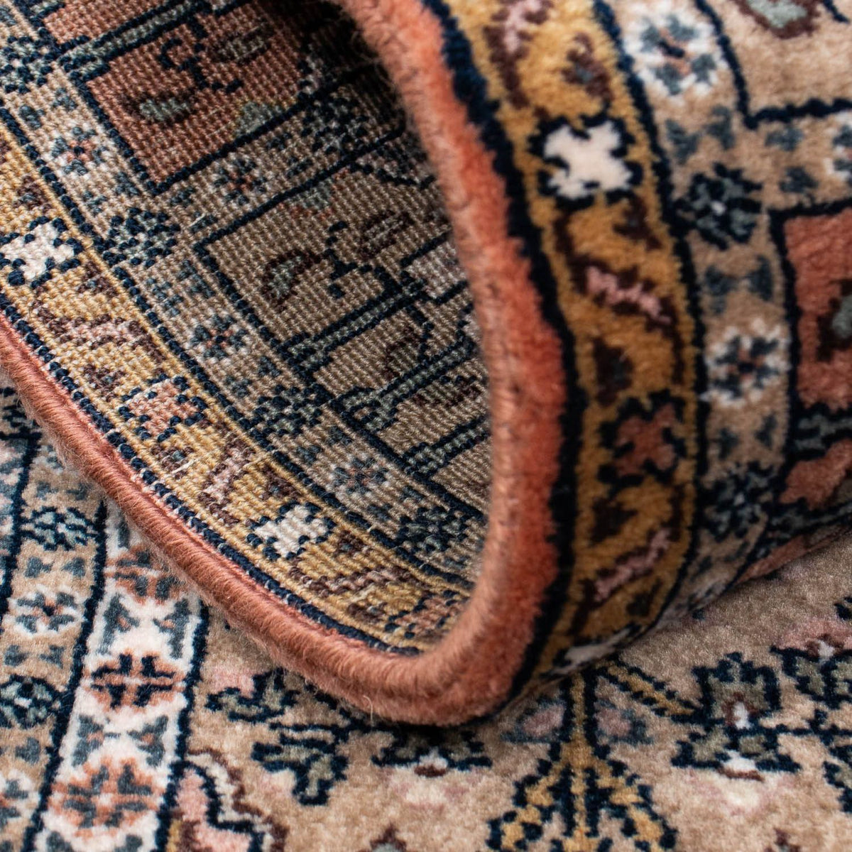 Tapis persan - Ghom - 143 x 71 cm - multicolore