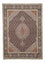 Tapis persan - Tabriz - 235 x 176 cm - bleu foncé
