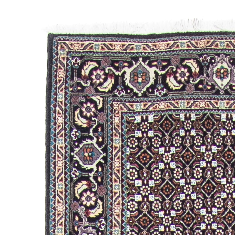 Tapis de couloir Tapis persan - Tabriz - 389 x 74 cm - gris