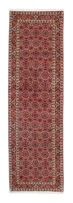 Tapis de couloir Tapis persan - Bidjar - 248 x 71 cm - rouge clair
