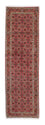 Tapis de couloir Tapis persan - Bidjar - 248 x 71 cm - rouge clair