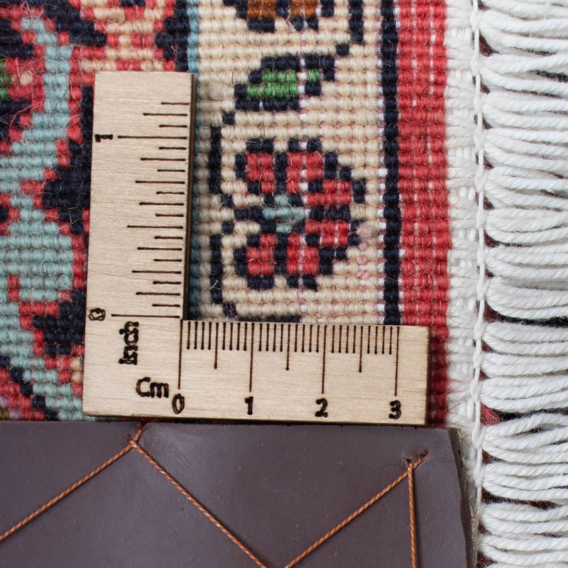 Tapis de couloir Tapis persan - Bidjar - 248 x 71 cm - rouge clair