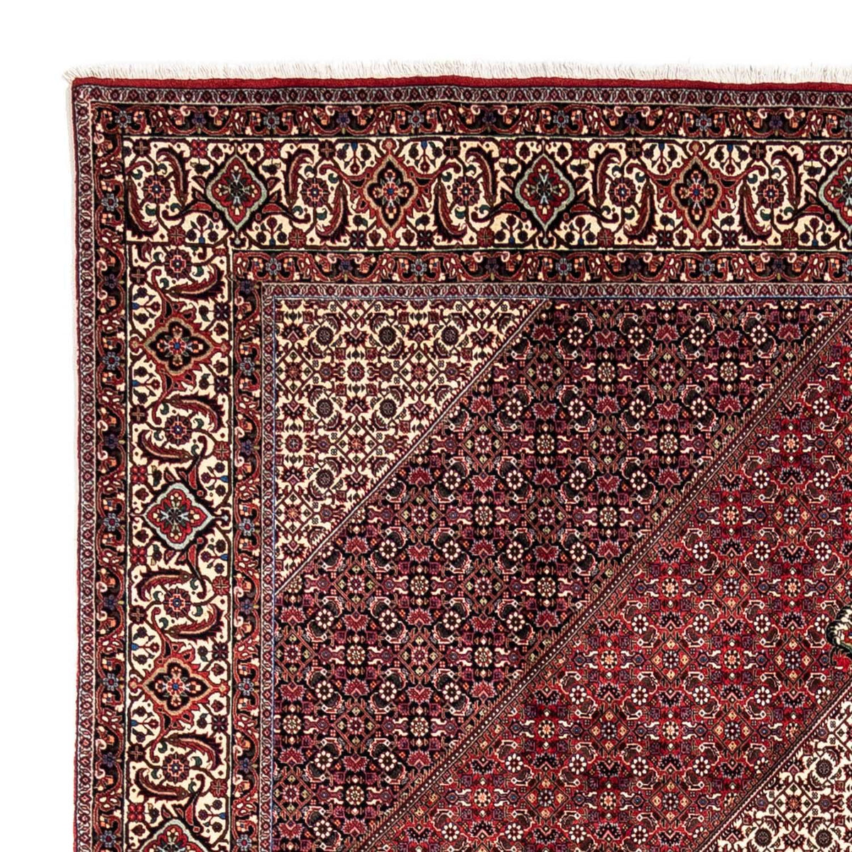 Tapis persan - Bidjar - 360 x 251 cm - rouge