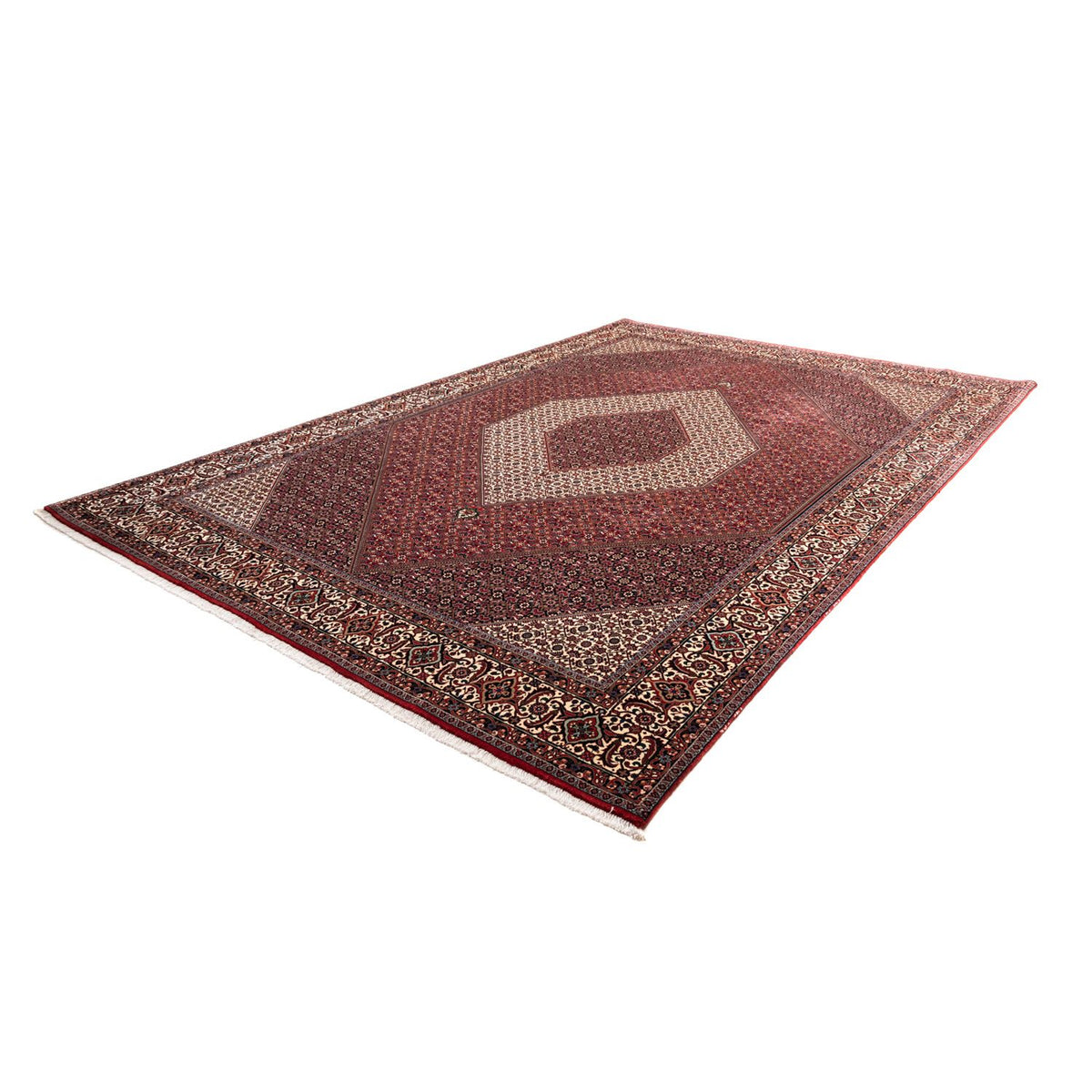 Tapis persan - Bidjar - 360 x 251 cm - rouge