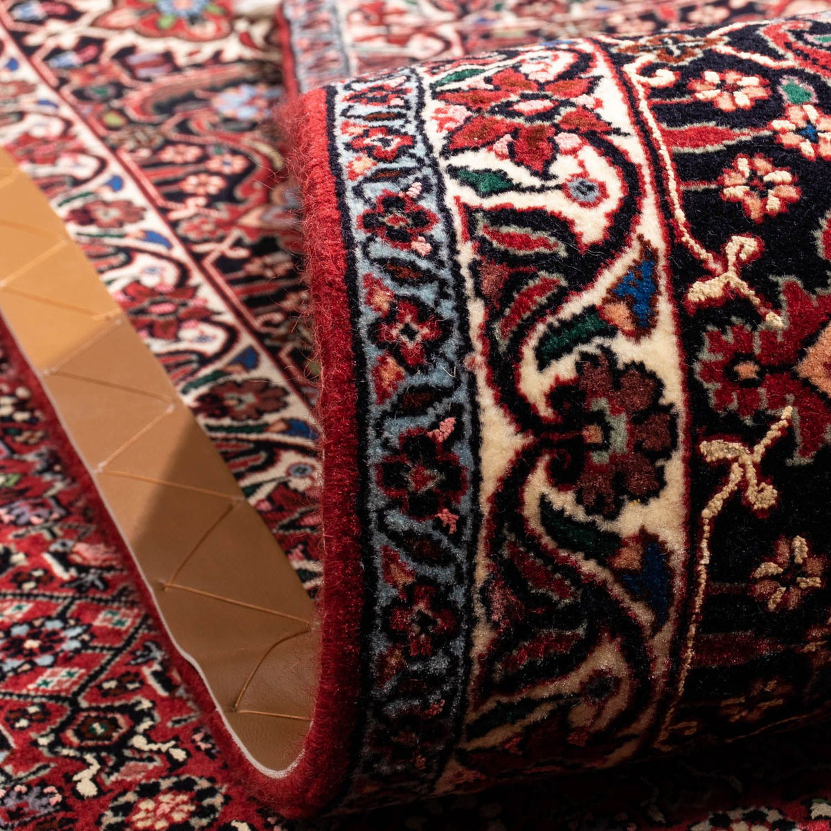 Tapis persan - Bidjar - 349 x 250 cm - rouge