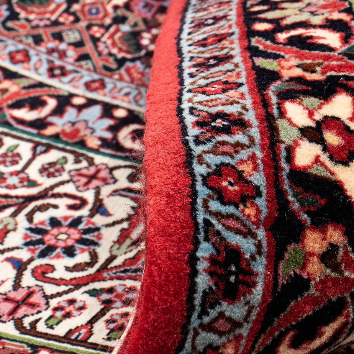 Tapis persan - Bidjar - 293 x 248 cm - rouge clair