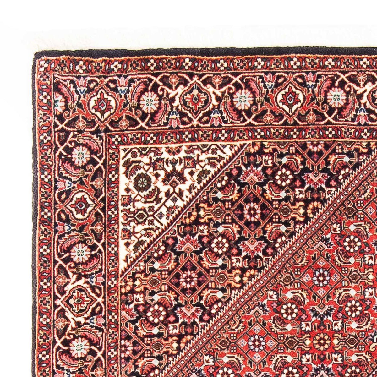 Tapis persan - Bidjar - 181 x 109 cm - rouge clair
