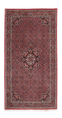 Tapis de couloir Tapis persan - Bidjar - 198 x 101 cm - rouge