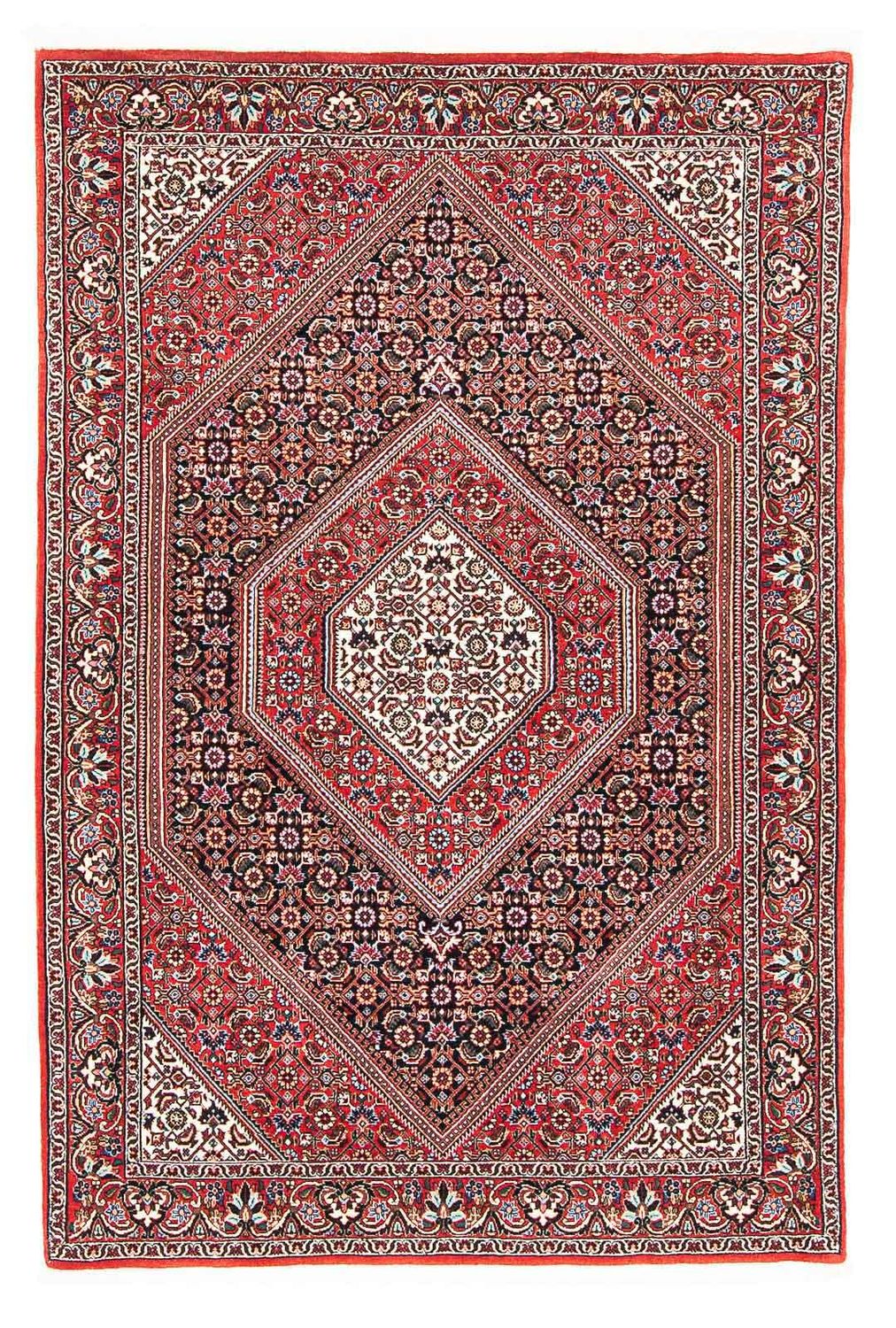 Tapis persan - Bidjar - 177 x 109 cm - rouge
