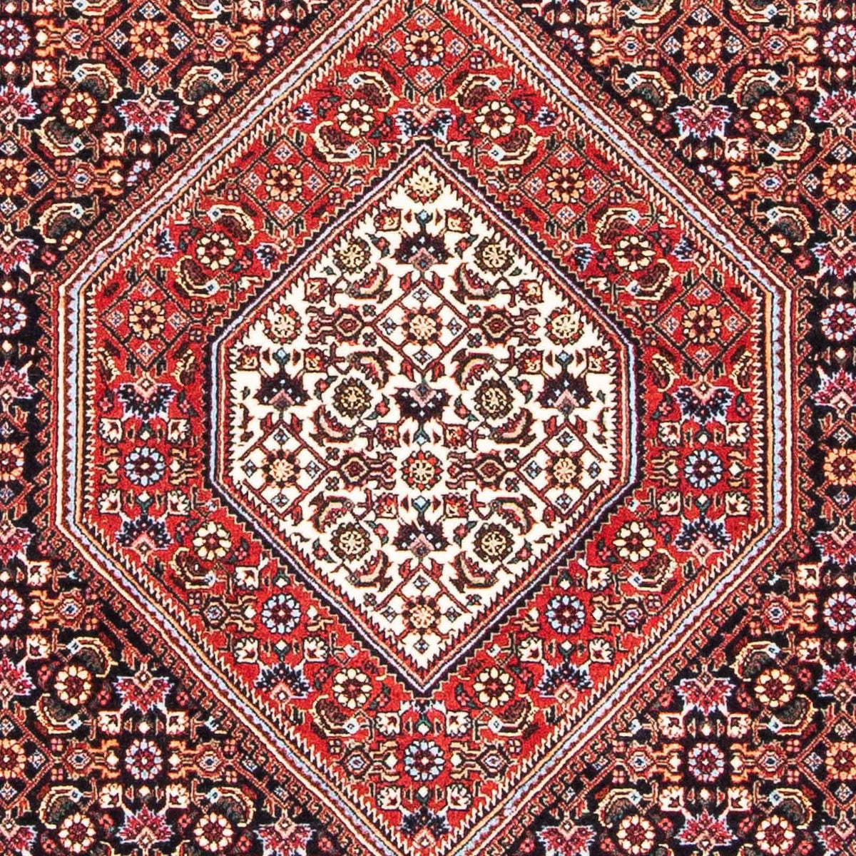 Tapis persan - Bidjar - 177 x 109 cm - rouge