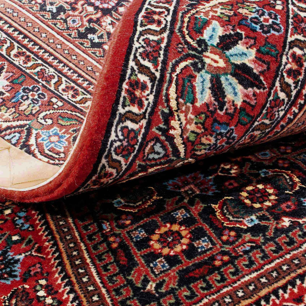 Tapis persan - Bidjar - 177 x 109 cm - rouge