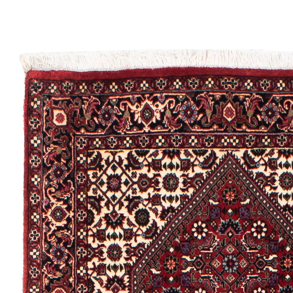 Tapis de couloir Tapis persan - Bidjar - 206 x 74 cm - multicolore