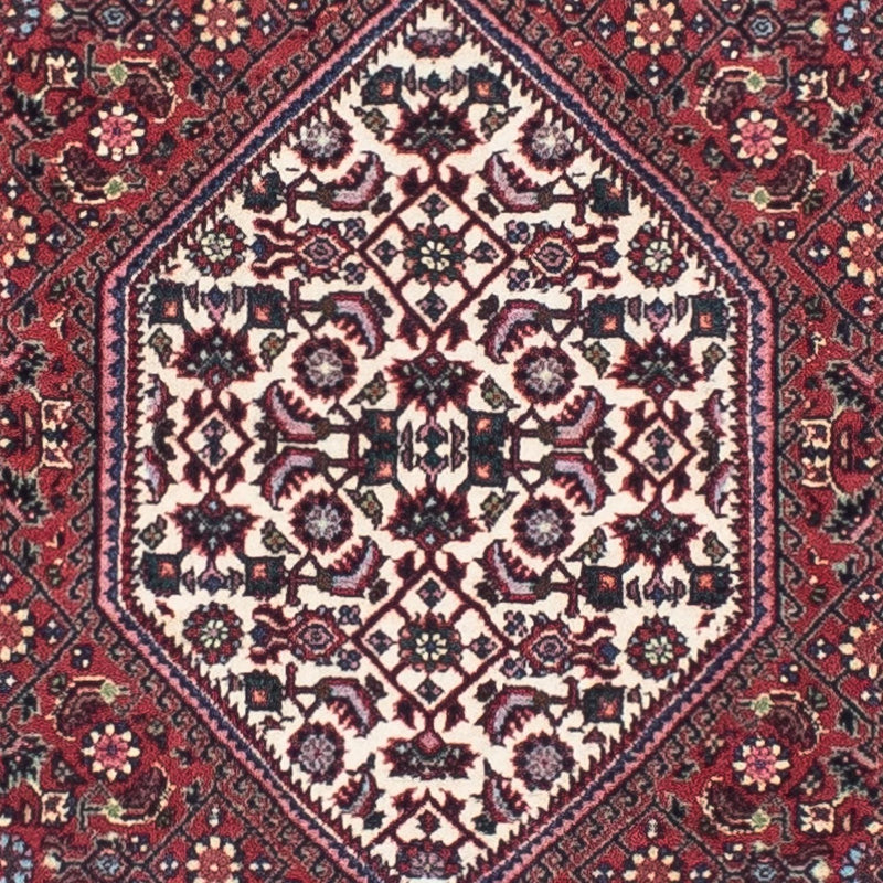 Tapis de couloir Tapis persan - Bidjar - 243 x 70 cm - rouge clair