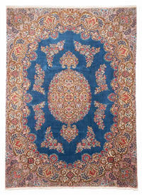 Tapis persan - Royal - 324 x 238 cm - bleu foncé