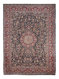 Tapis persan - Royal - 360 x 265 cm - bleu foncé