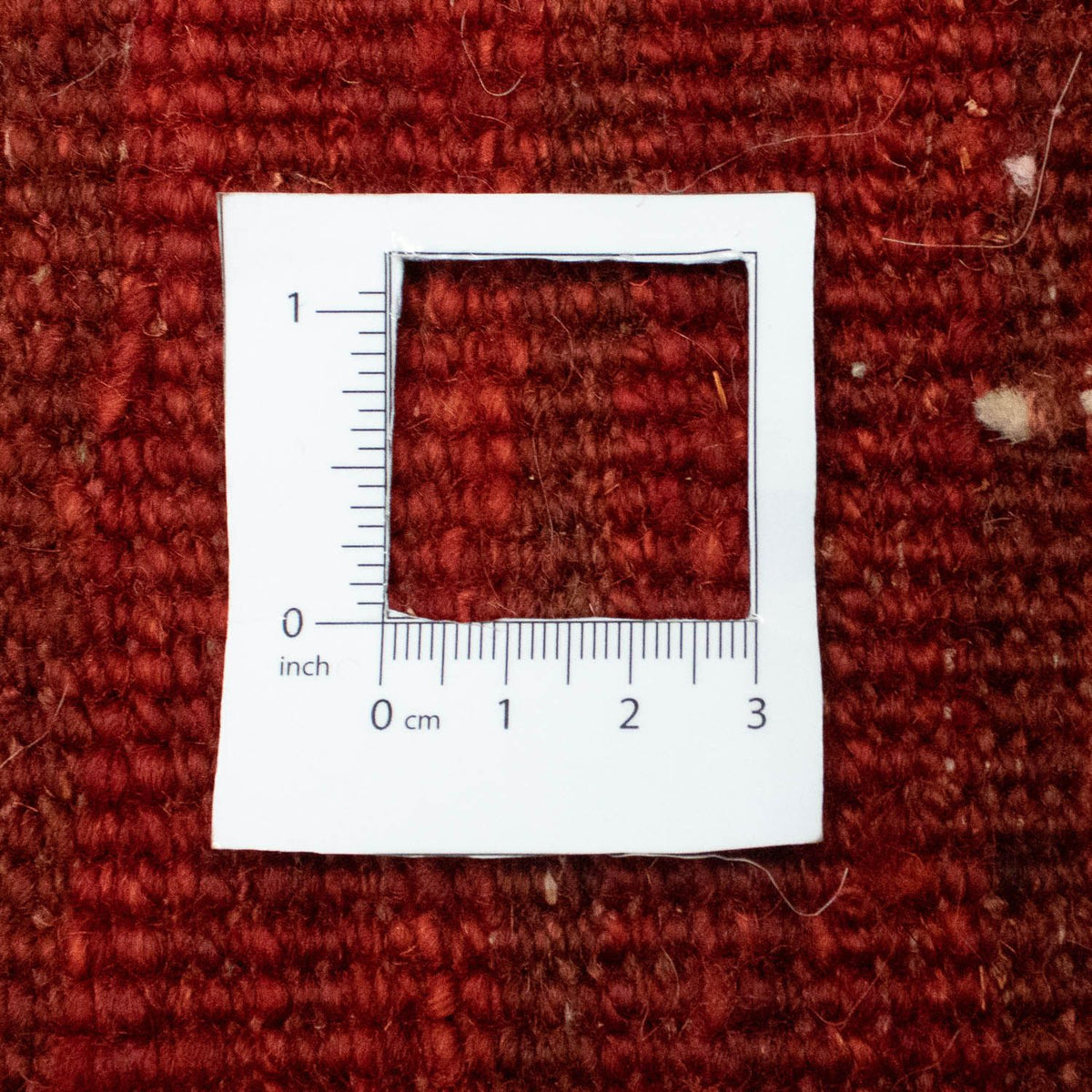 Tapis Gabbeh - Persan - 182 x 117 cm - rouge