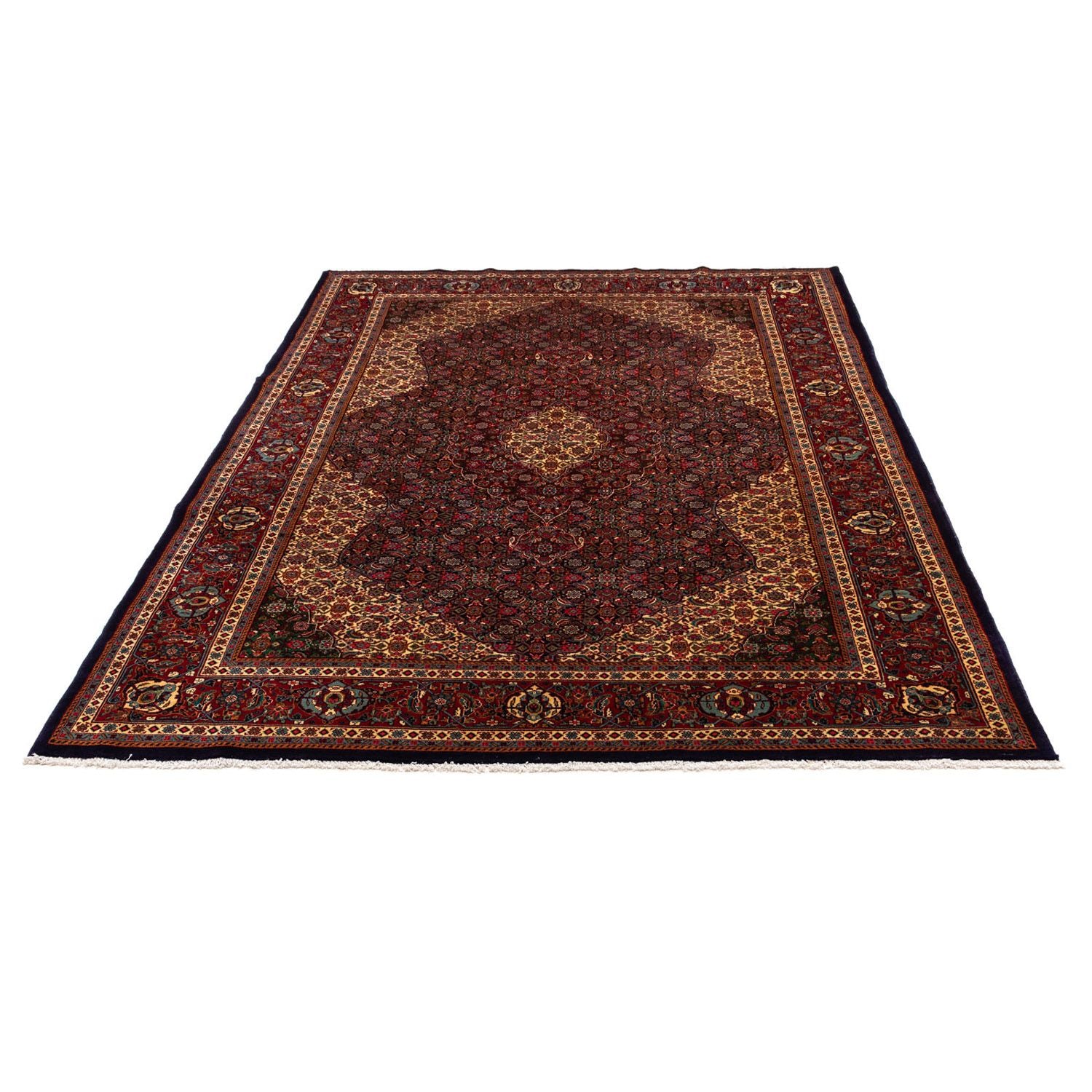 Tapis persan - Classique - 307 x 208 cm - bleu foncé