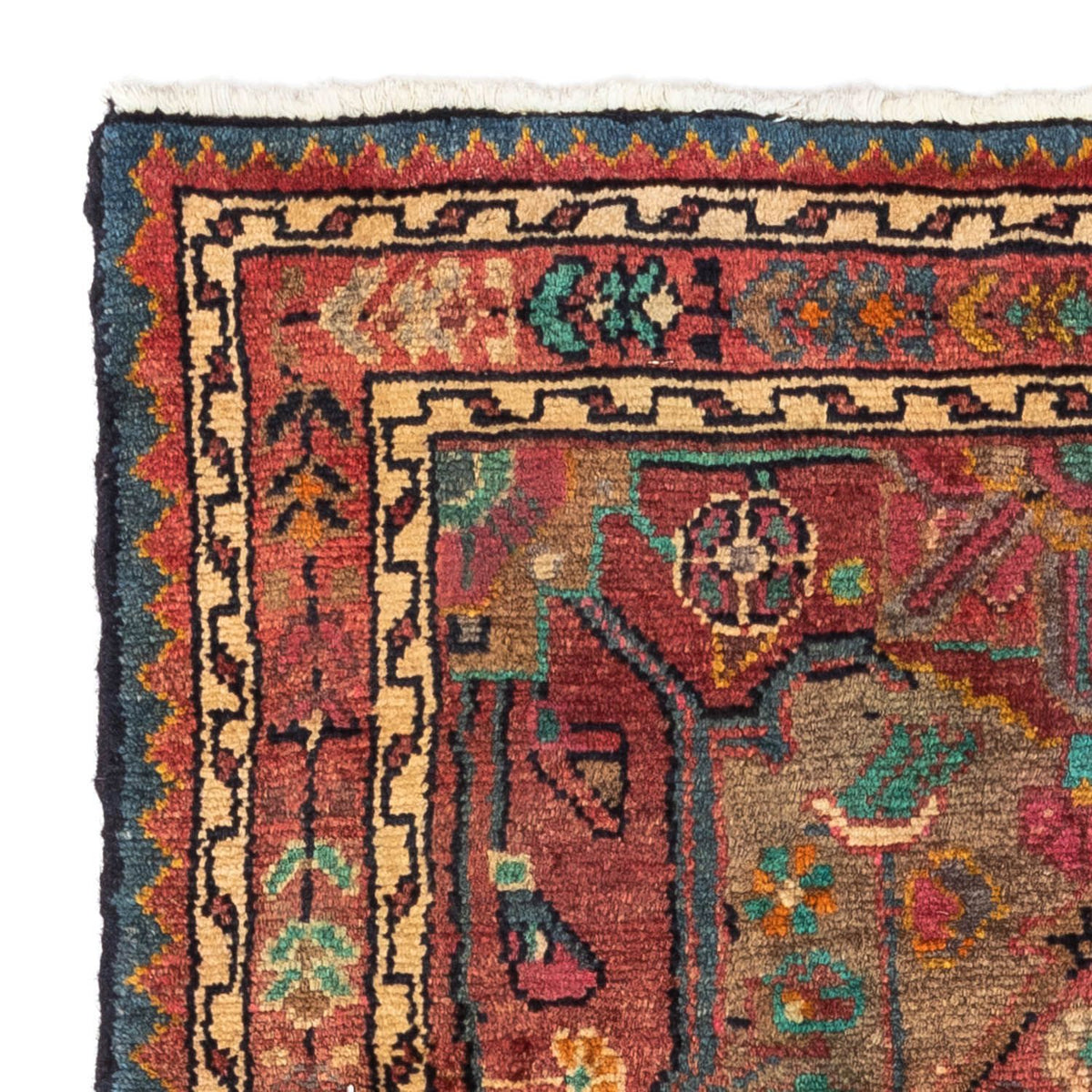 Tapis persan - Classique - 140 x 77 cm - rouge clair