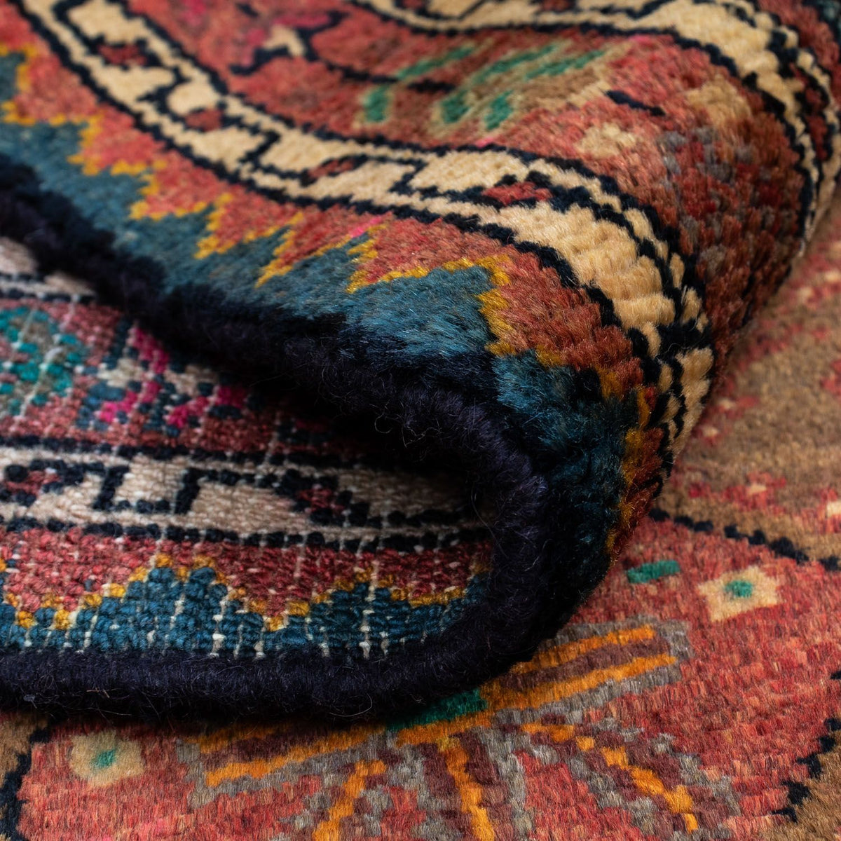 Tapis persan - Classique - 140 x 77 cm - rouge clair