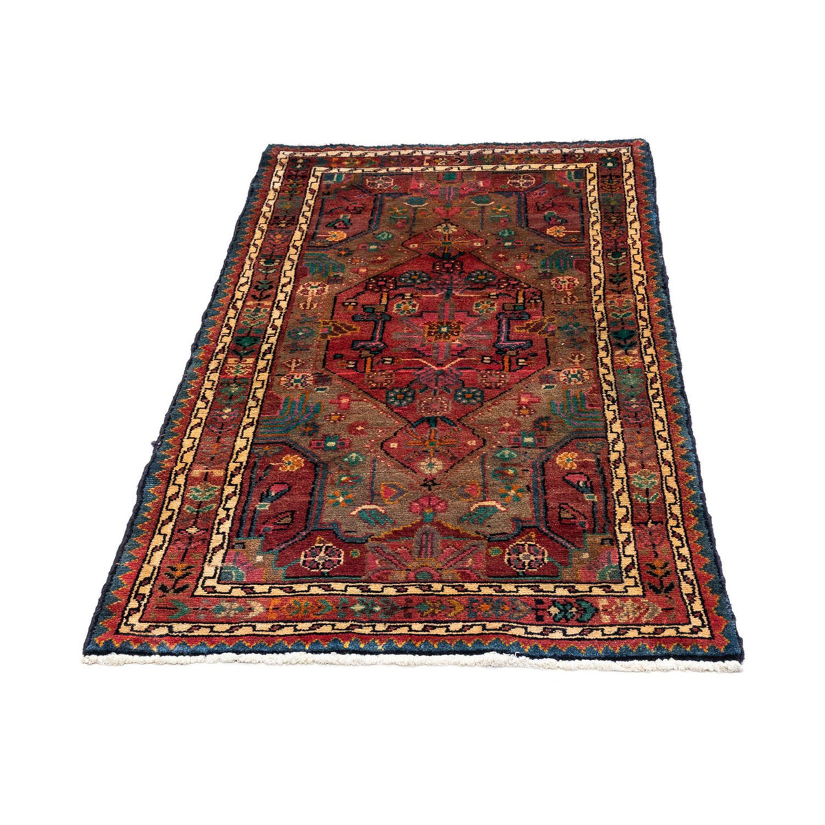 Tapis persan - Classique - 140 x 77 cm - rouge clair