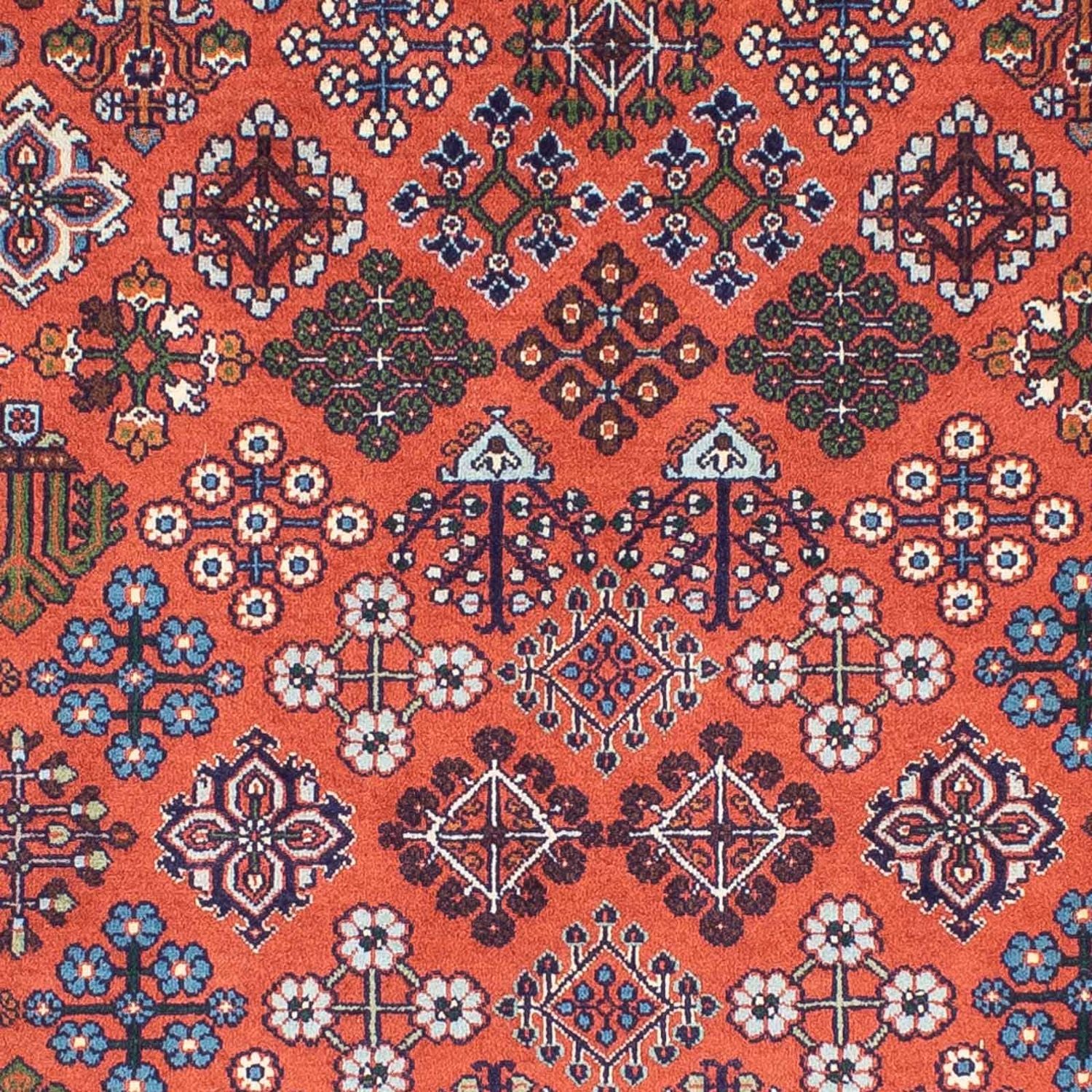 Tapis persan - Nomadic - 242 x 169 cm - rouge clair