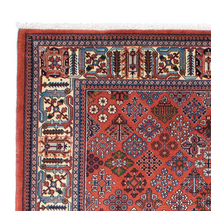 Tapis persan - Nomadic - 242 x 169 cm - rouge clair