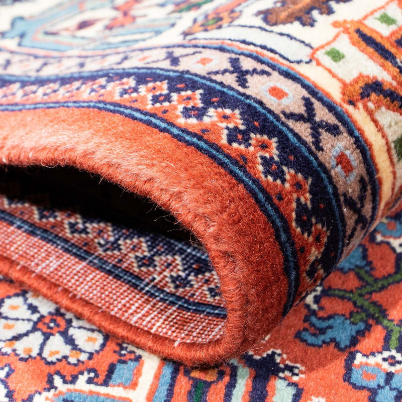 Tapis persan - Nomadic - 242 x 169 cm - rouge clair