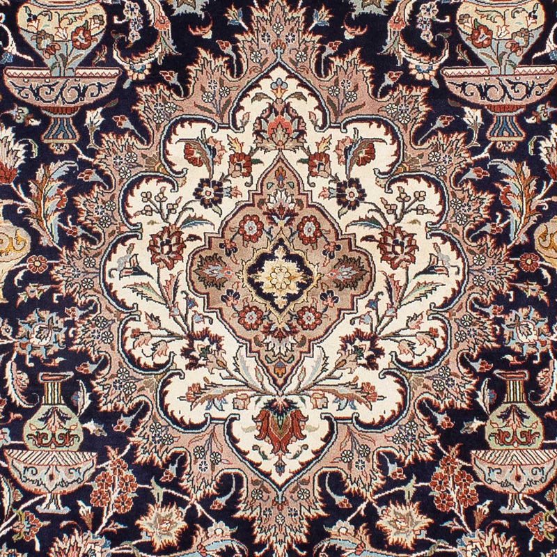 Tapis persan - Classique - 292 x 195 cm - bleu foncé