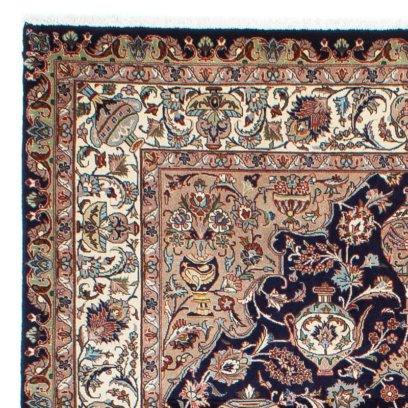 Tapis persan - Classique - 292 x 195 cm - bleu foncé
