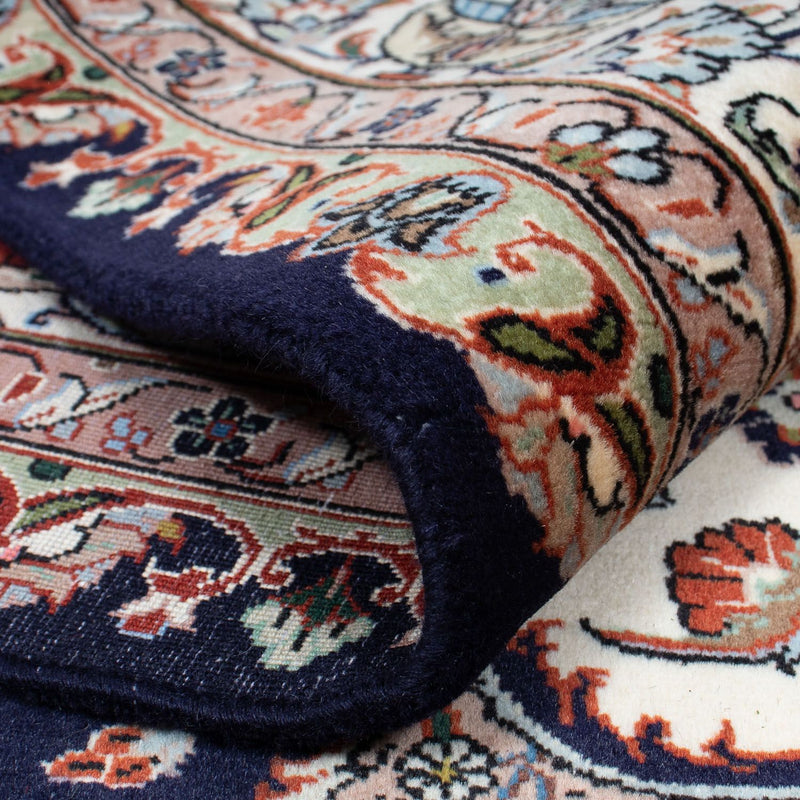 Tapis persan - Classique - 292 x 195 cm - bleu foncé
