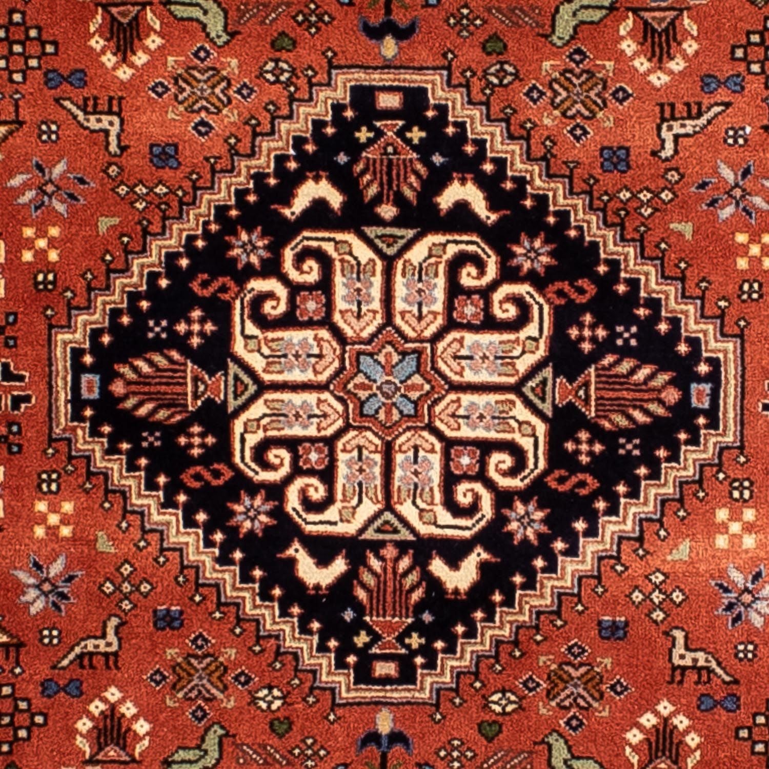 Tapis persan - Nomadic - 300 x 200 cm - bleu foncé