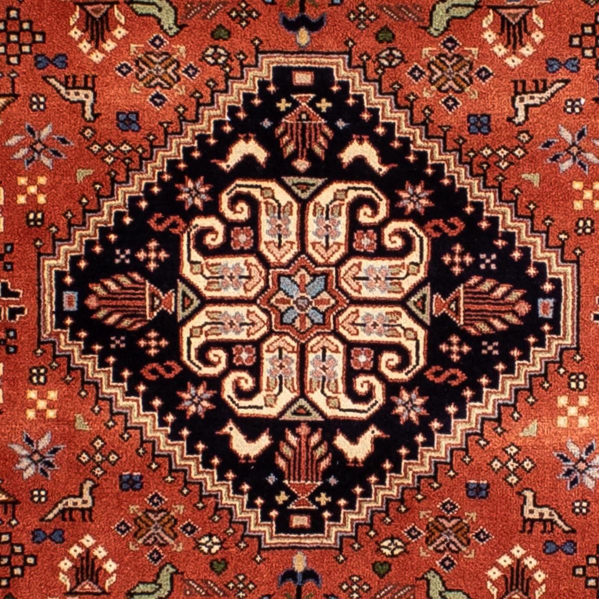 Tapis persan - Nomadic - 300 x 200 cm - bleu foncé