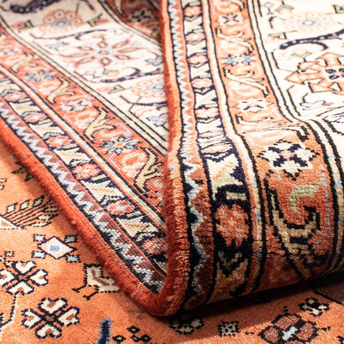 Tapis persan - Nomadic - 300 x 200 cm - bleu foncé