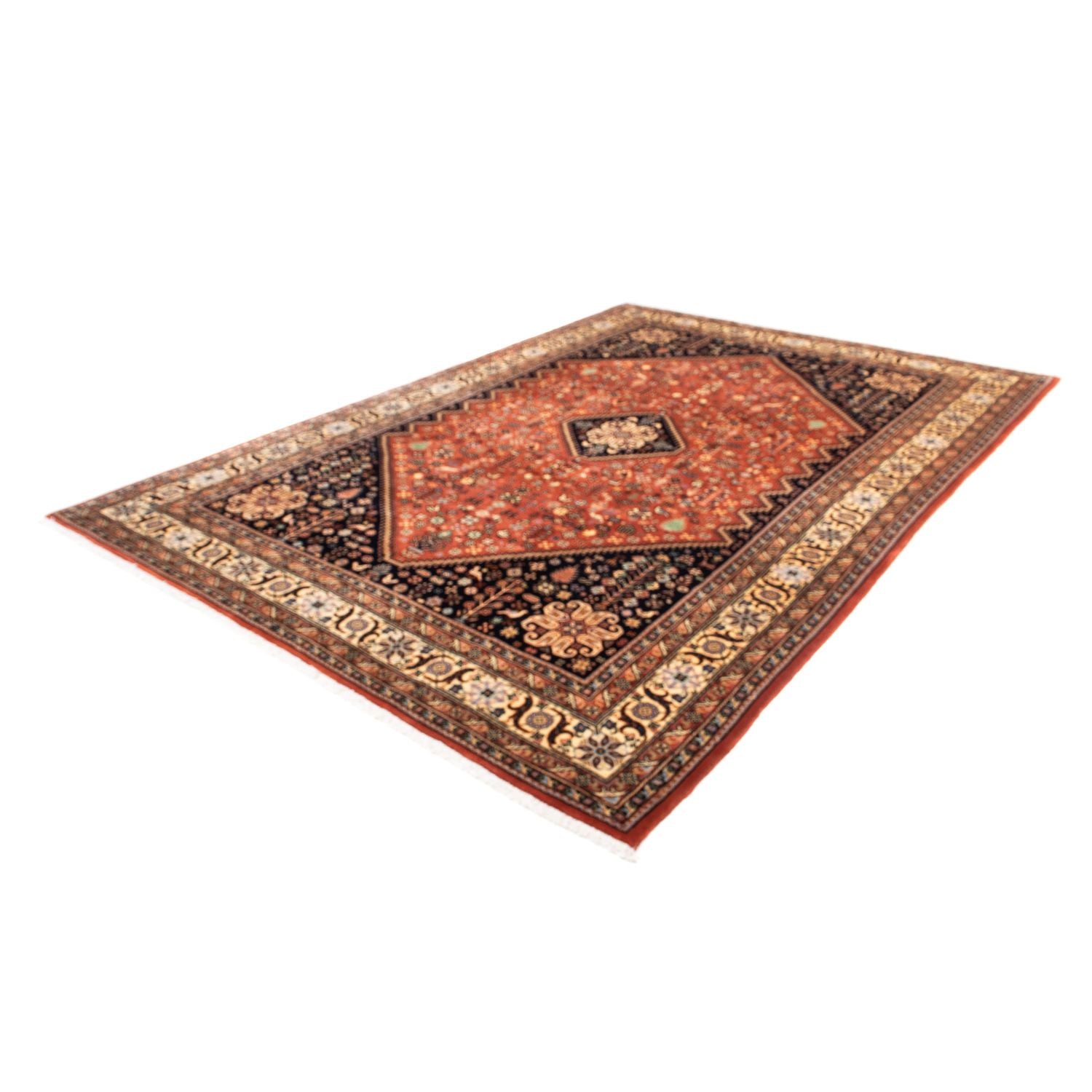 Tapis persan - Nomadic - 298 x 200 cm - bleu foncé
