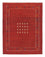 Tapis Gabbeh - Persan - 194 x 146 cm - rouge