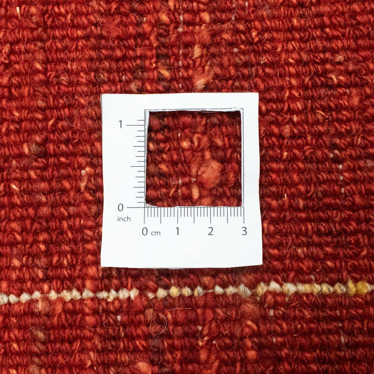 Tapis Gabbeh - Persan - 194 x 146 cm - rouge