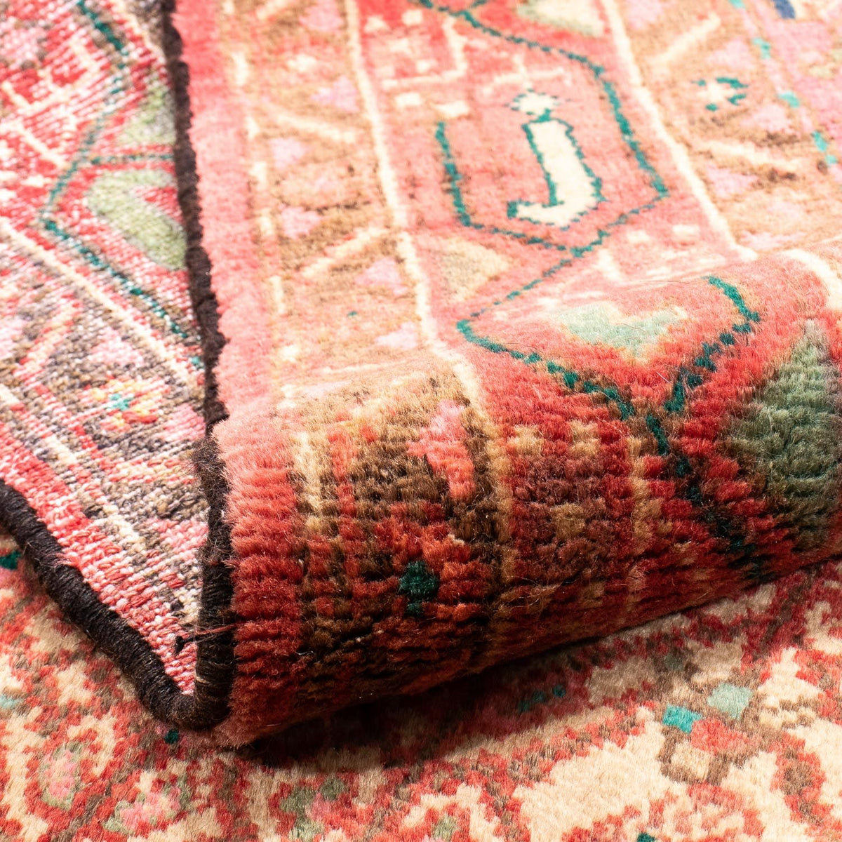 Tapis persan - Classique - 163 x 108 cm - rouge clair