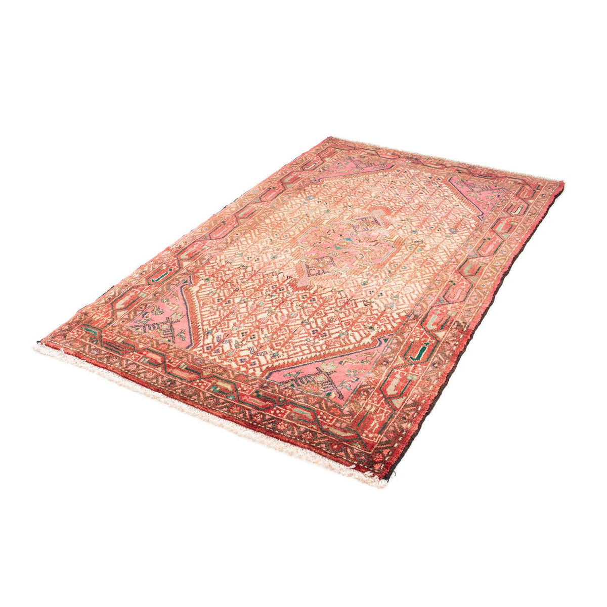 Tapis persan - Classique - 163 x 108 cm - rouge clair