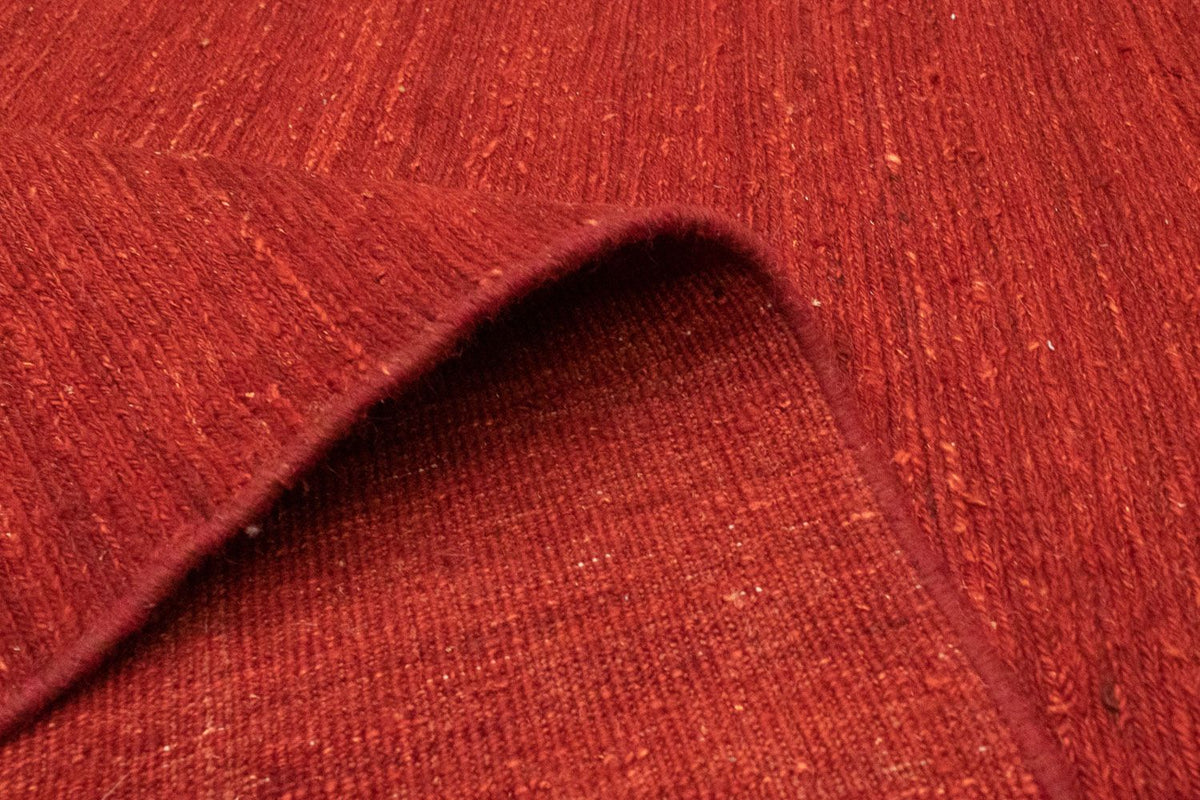 Tapis Gabbeh - Persan - 203 x 140 cm - rouge