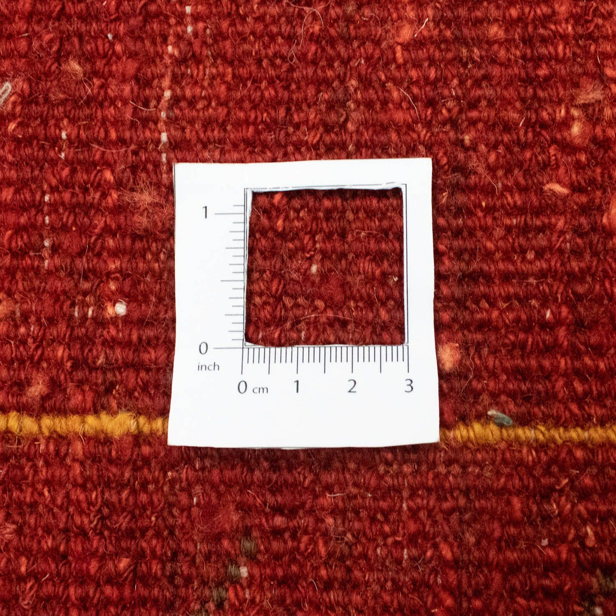 Tapis Gabbeh - Persan - 185 x 142 cm - rouge