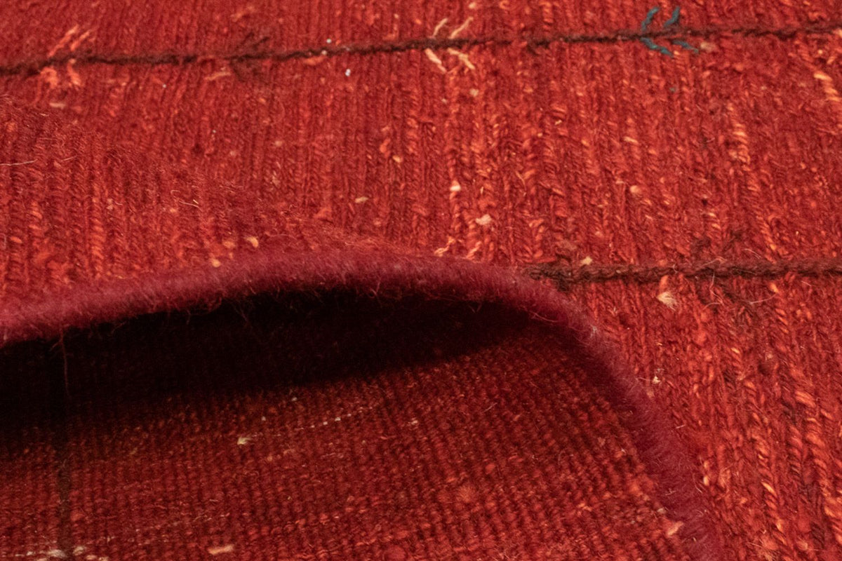 Tapis Gabbeh - Persan - 200 x 150 cm - rouge