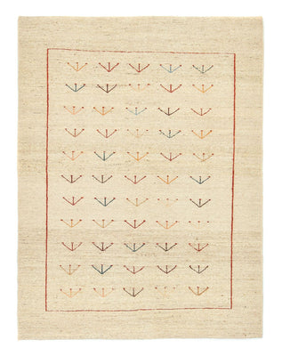 Tapis Gabbeh - Persan - 195 x 144 cm - beige