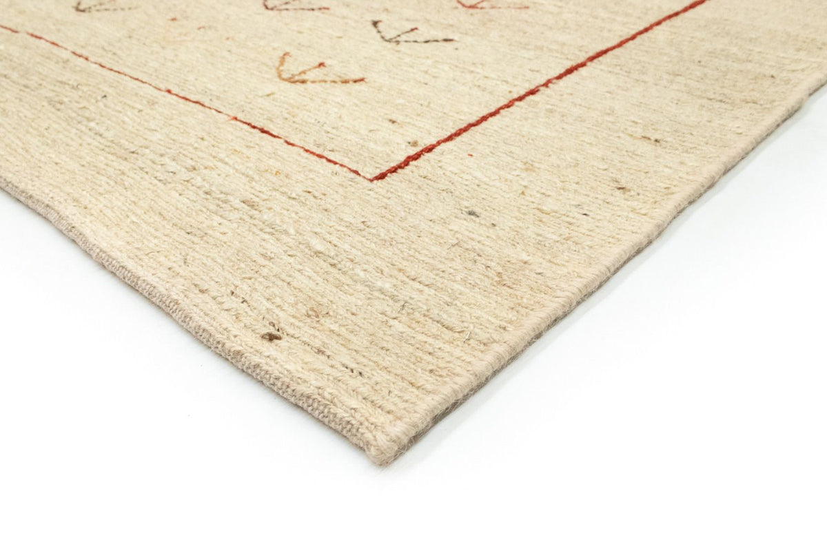 Tapis Gabbeh - Persan - 195 x 144 cm - beige